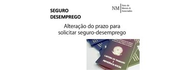 Alteração no prazo para solicitar seguro-desemprego